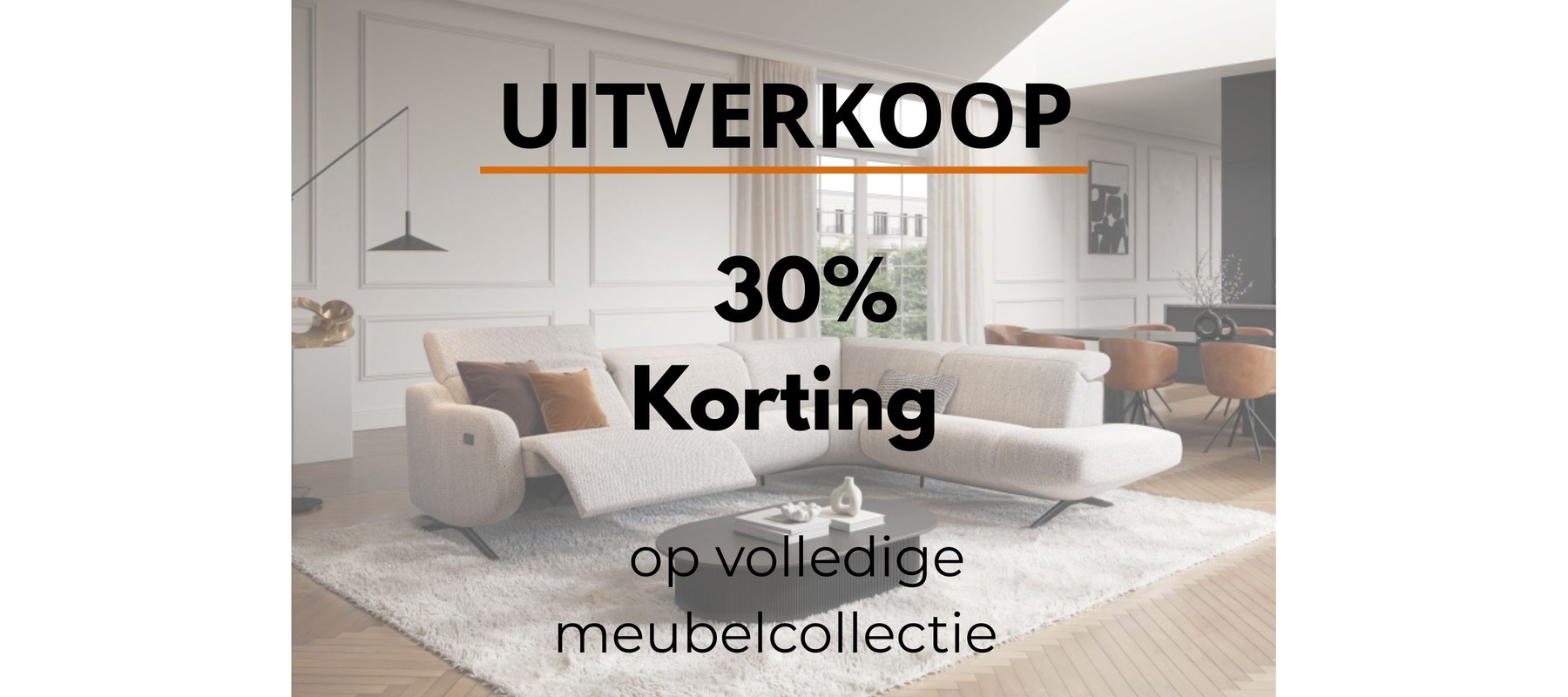 uitverkoop meubelen