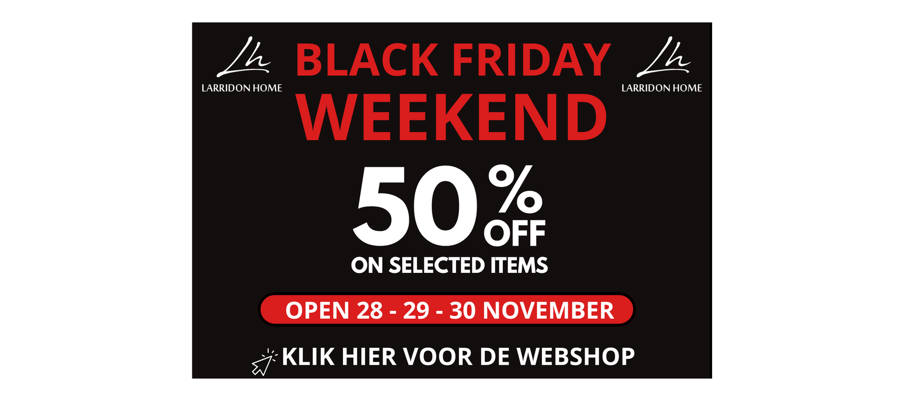 Black Friday Deals op meubelen